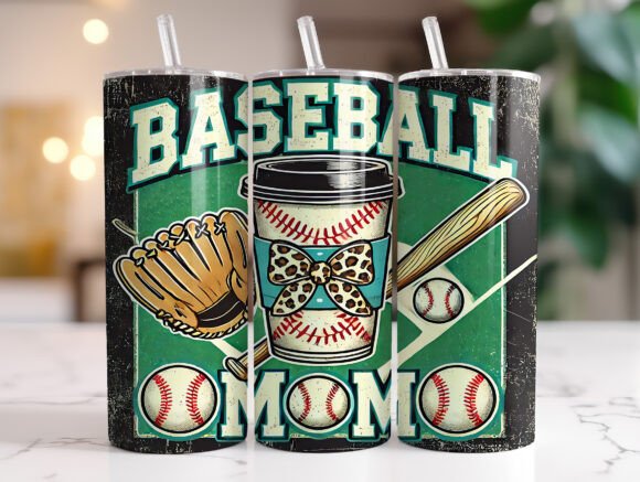Baseball Mom Tumbler Wraps & Graphics Review