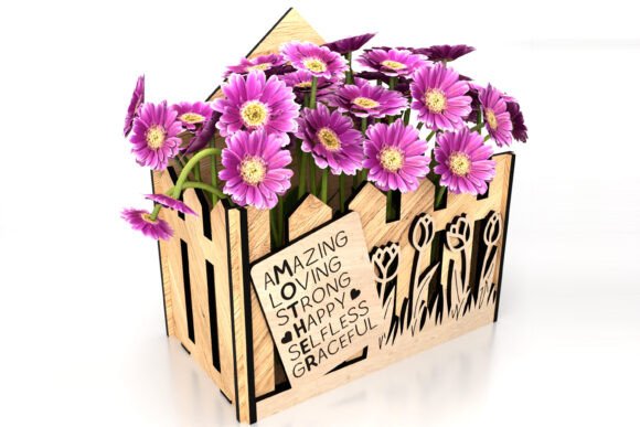 Flower Basket for Mom: Laser Cutting & Mother S Day