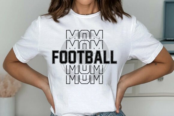 Football Mom Graphics for T-Shirt Designs