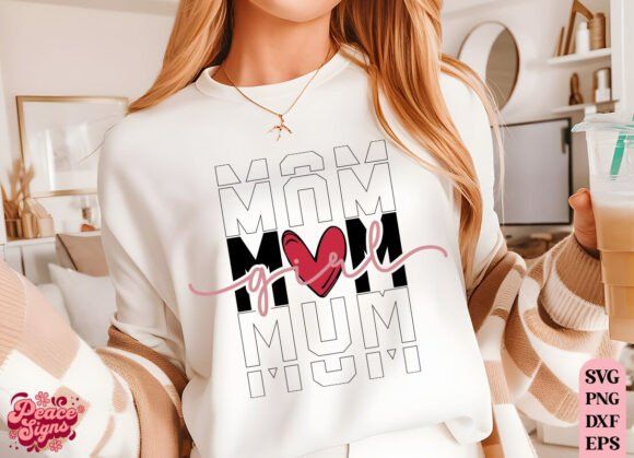 Girl Mom SVG: Graphics for T-Shirt Designs