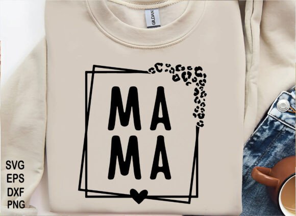 Leopard Mama Graphics: T-Shirt Designs & More