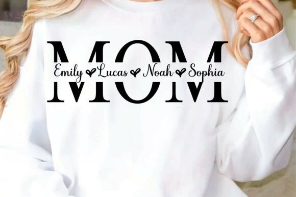 Mom SVG: Perfect Graphics for T-Shirt Designs