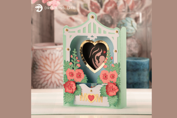 Mother's Day 3D SVG: A Paperscape Card Review