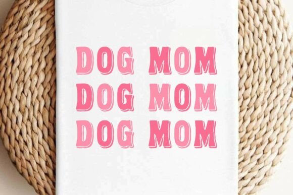 Retro Dog Mom Graphics: Illustrations for Sellers