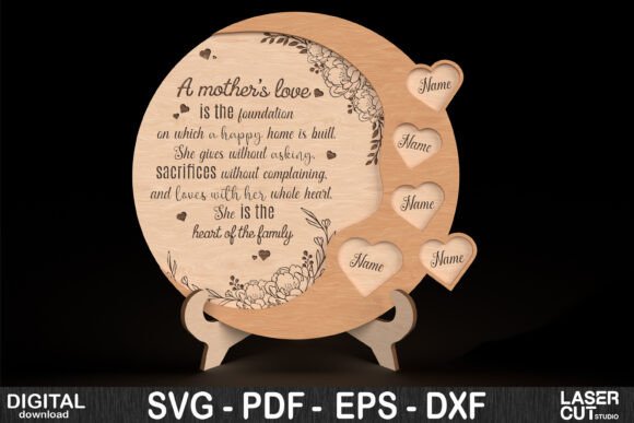 Review: Mom Quote Round Sign for Mother’s Day Projects