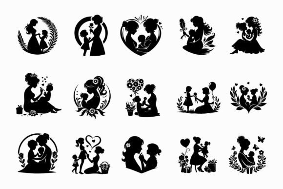 Review: Mother's Day Silhouette Vector for Embroidery