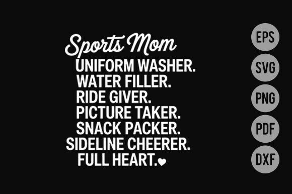 Sports Mom SVG: A Designer's Review for Embroidery Projects
